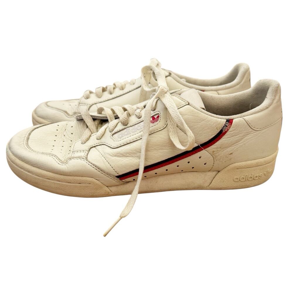 adidas Originals Continental 80 Sneakers Men's 9.5 White Low Top Trainers